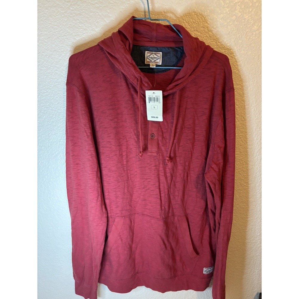 New vintage Lucky‎ Brand Shirt Mens L lightweight sweatshirt 100% Cotton